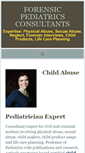 Mobile Screenshot of childabusepediatrics.com